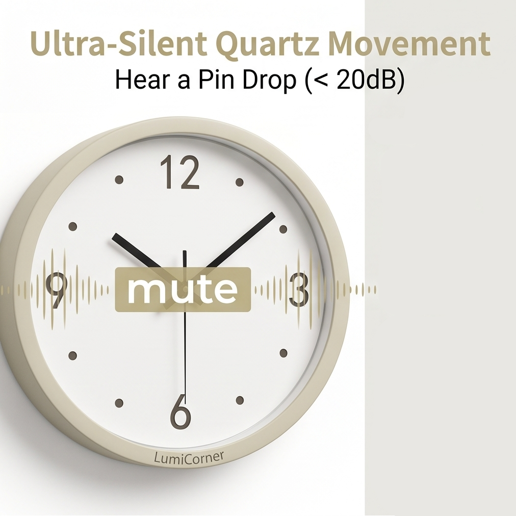 LumiCorner™ Smart Motion Corner Clock