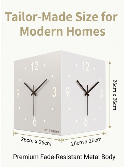 LumiCorner™ Smart Motion Corner Clock